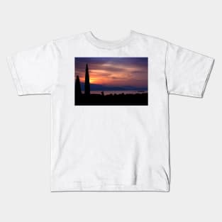 Sunrise on Lake Garda Kids T-Shirt